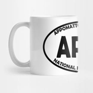 Appomattox Court House National Historical Park oval Mug